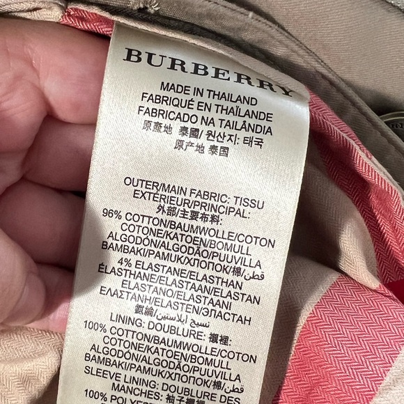 Burberry Brit Tan Trench Coat - Picture 5 of 13